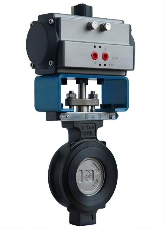 氣動(dòng)對夾碳鋼高性能美標(biāo)蝶閥SPD673W H Y F X-10 16 25C 150 300LbC